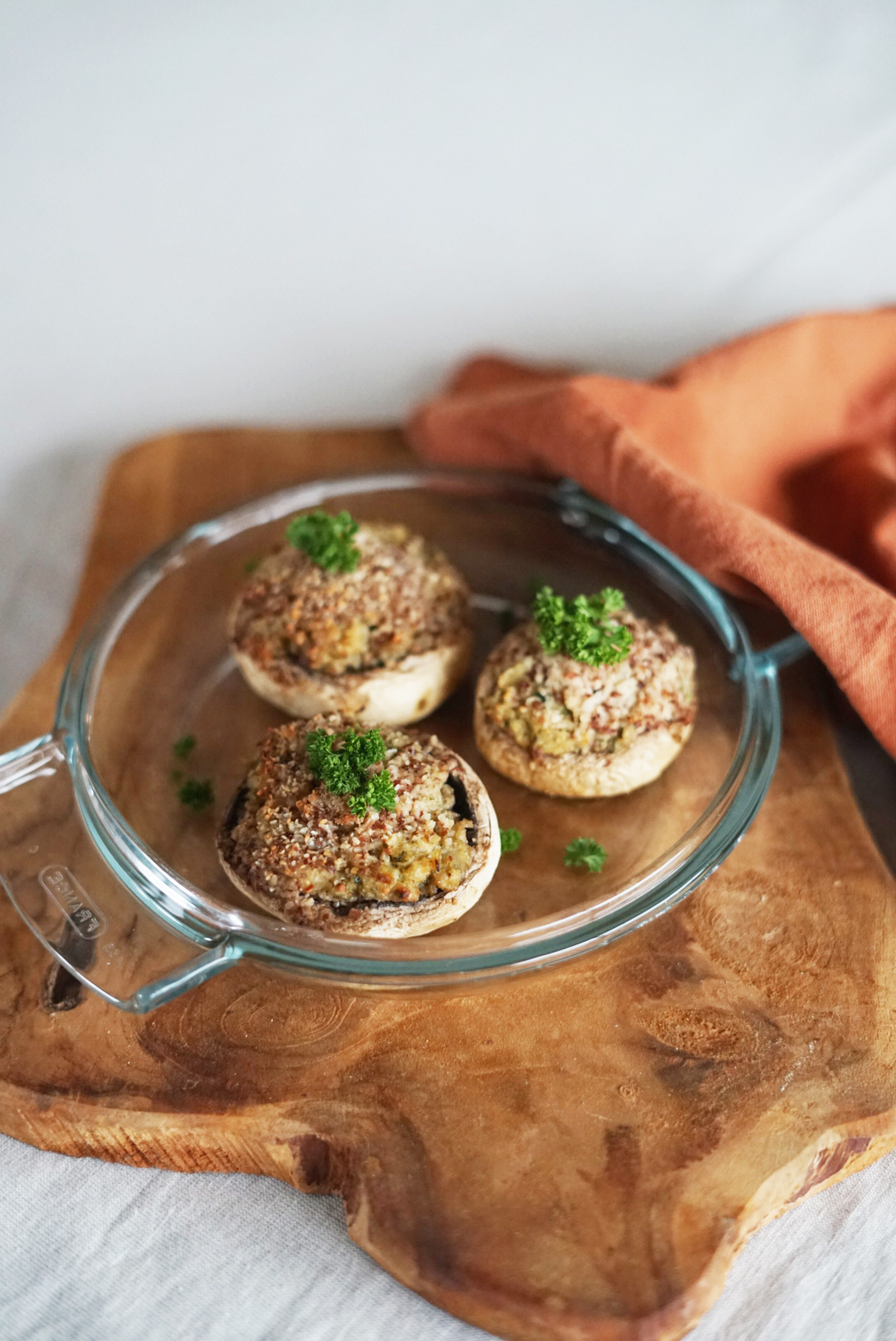 Champignons farcis Sisterre Champignons farcis