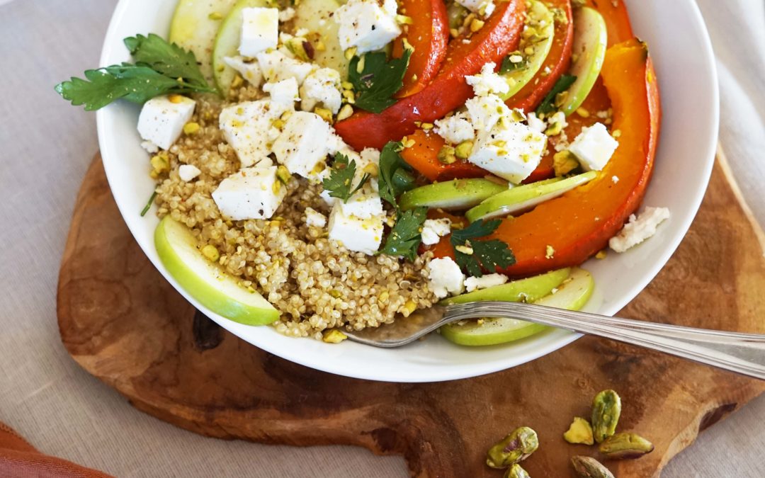 Salade de potimarron et quinoa