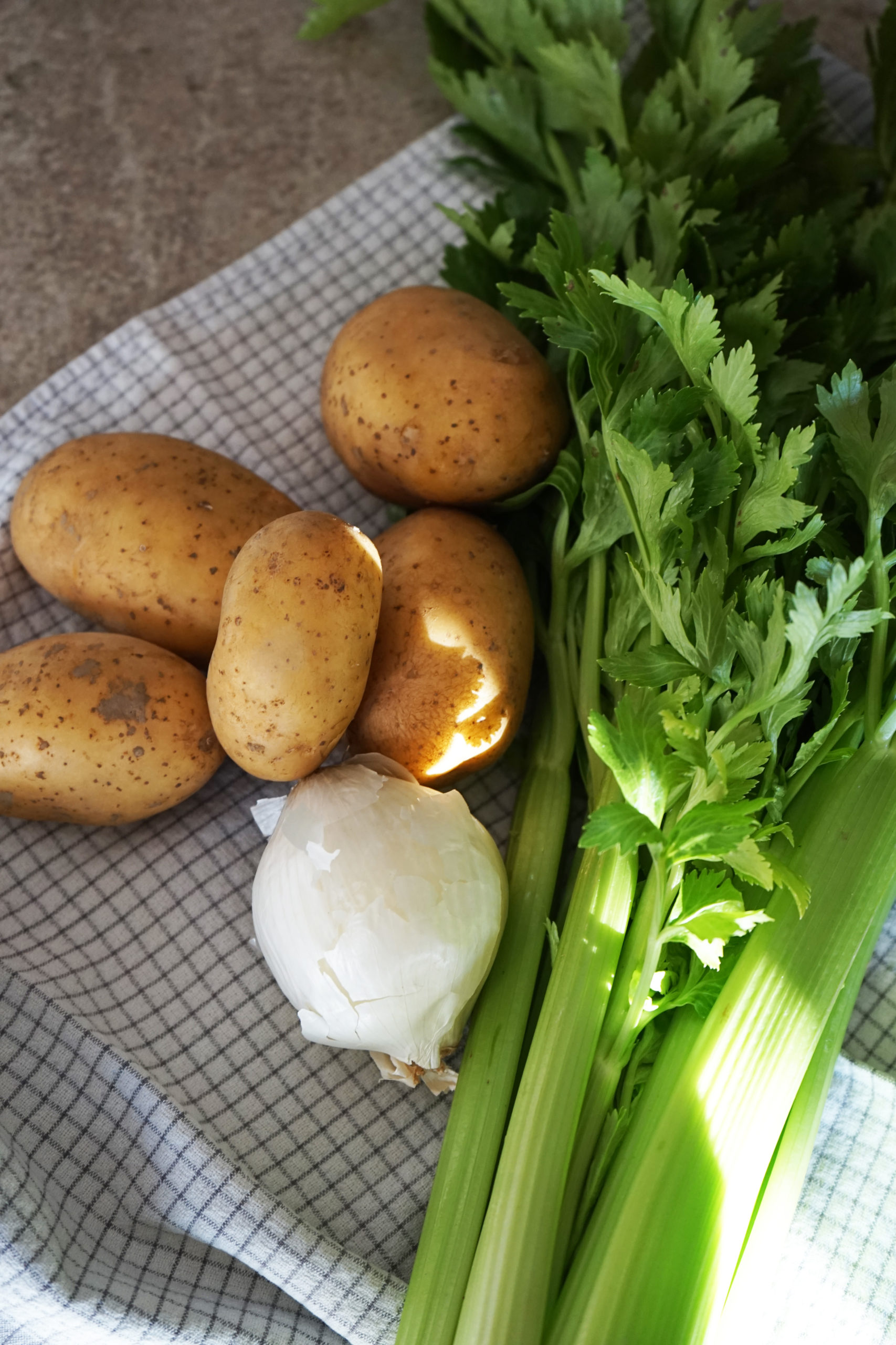 One pot Céleri et Pommes de terres épicés