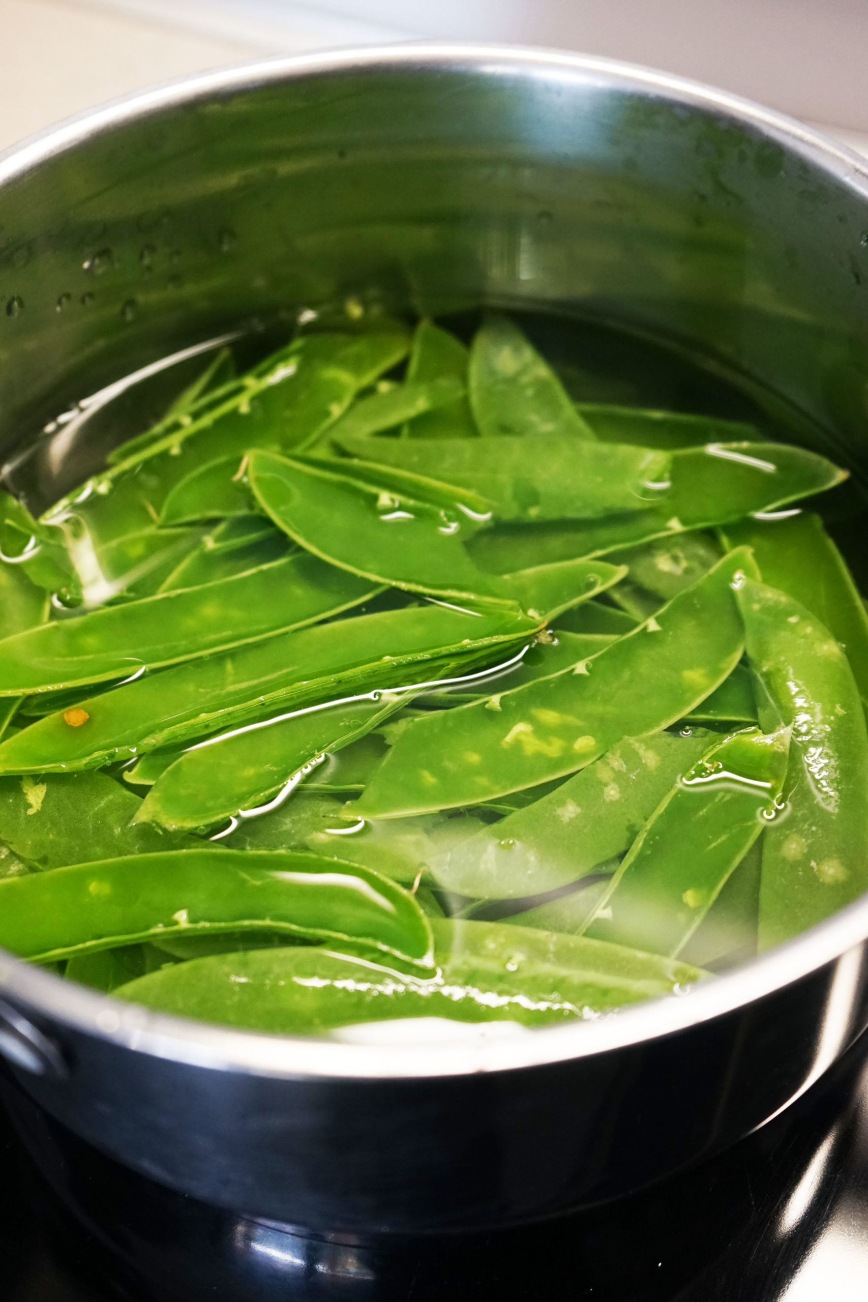 Velouté de cosses de Petits pois