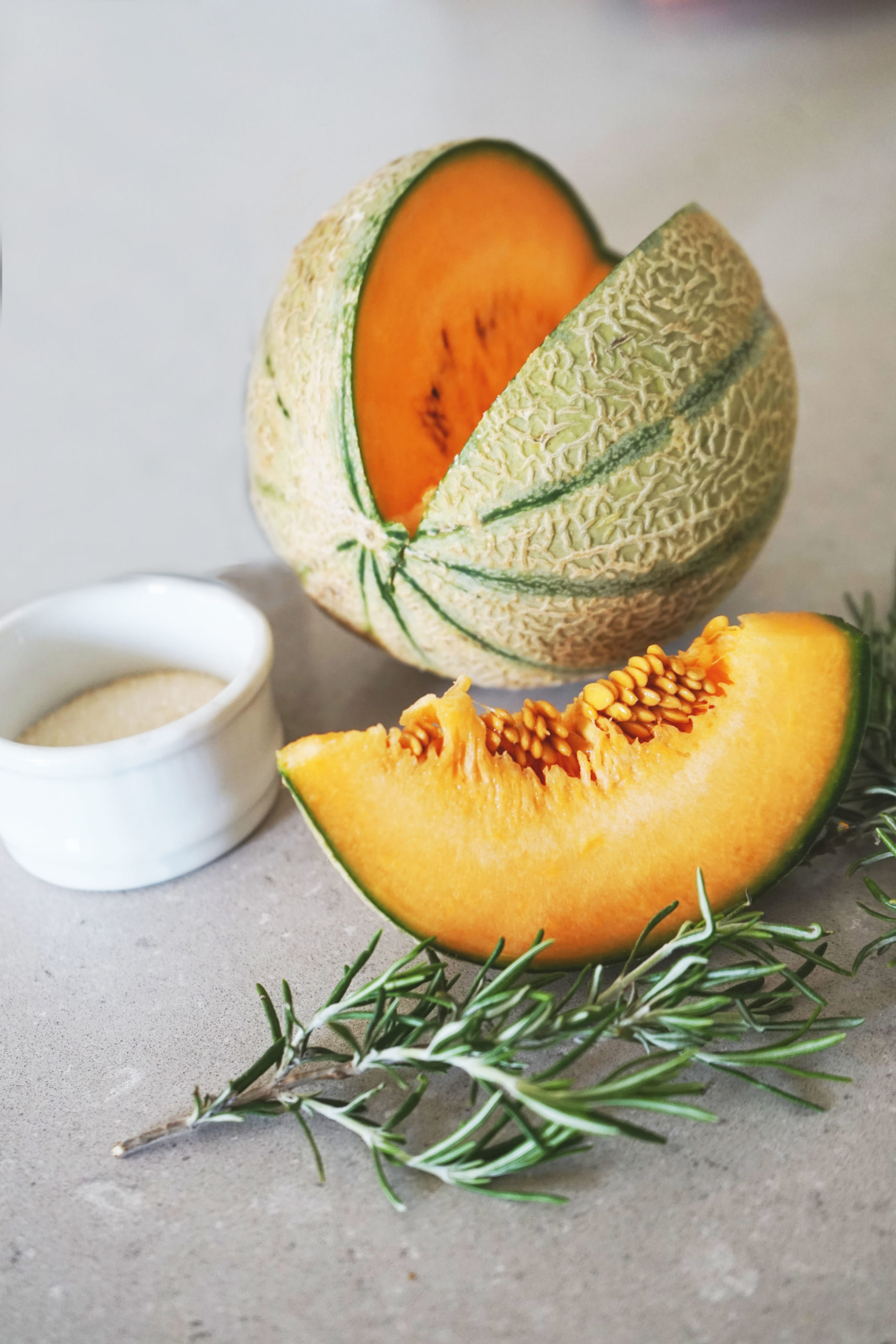 Melon rôti à l'huile d'olive Melon rôti à l'huile d'olive